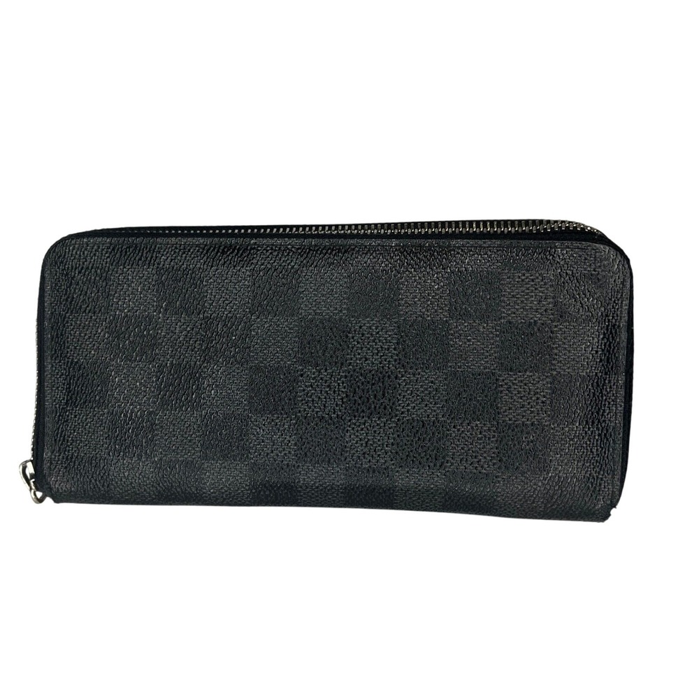 Louis Vuitton Wallet Damier Graphite Zip Around Travel Wallet, Code: CA 0112 - Picture 1 of 11